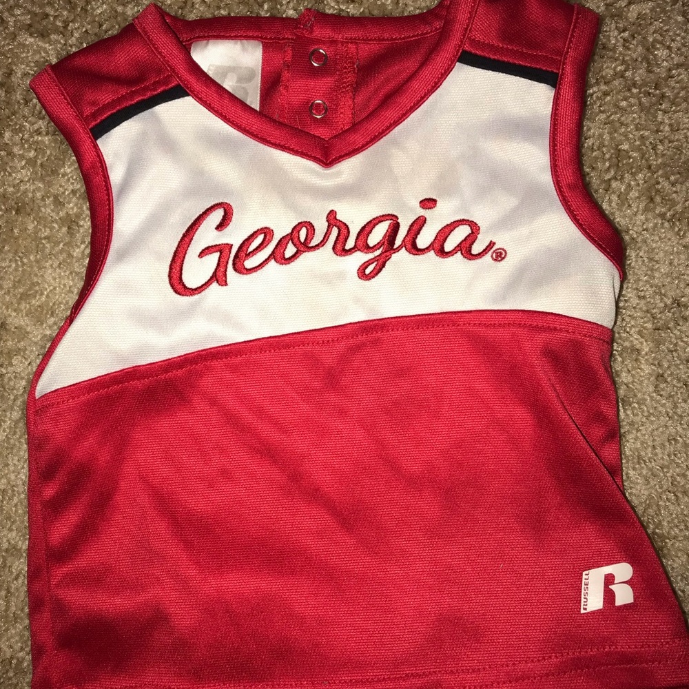 Georgia Bulldogs cheerleading outfit